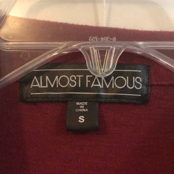 Red Business Like Button Down - Picture 3 of 5